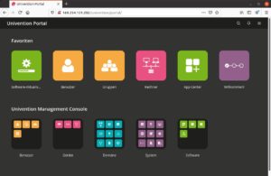 Abbildung 2: Die GUI von UCS 5.0 basiert auf dem Vue.js-Framework und lässt sich per CSS anpassen.