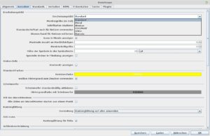 Abbildung 3: Das äußere Erscheinungsbild von Java-Programmen lässt sich nur eingeschränkt anpassen.