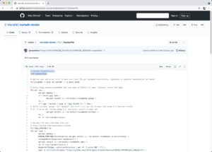 Abbildung 5: MariaDB setzt bei seinem Container auf das Ubuntu-Basis-Abbild, sodass Fehler darin von Clair erkannt würden.