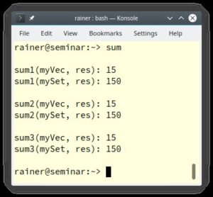 Abbildung 5: Struktur einer »std::list«.