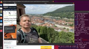 Abbildung 2: Die mit dem Fyne-Framework generierte App Inuke zeigt ein Foto zur Auswahl.