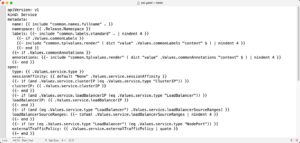 Abbildung 2: Helm fungiert als Übersetzer zwischen Kubernetes und dem Anwender. Unter der Haube lässt sich bei den Helm-Templates gut erkennen, dass sie letztlich in Kubernetes landen werden.