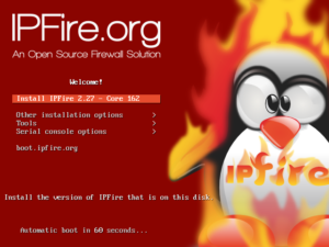 IPFire 2.27 Core Update 162 kommt mit zwei größeren Änderungen, dem Linux-Kernel 5.15 und der Einstellung der 32-Bit-Fassung.