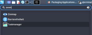 Abbildung 4: Kaboxer erstellt automatisch einen Eintrag im Hauptmenü des Desktops, von wo aus Sie den Container starten.