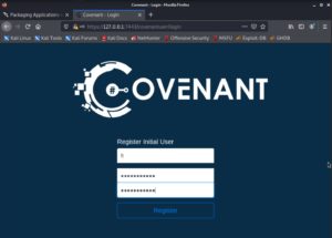 Abbildung 5: Bei Covenant fällt etwas mehr Aufwand an, da Sie es über ein Web-Interface bedienen, das der Container im Browser startet.