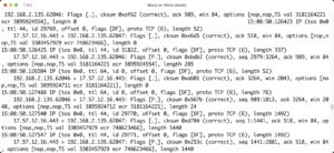 Abbildung 1: Werkzeuge wie Tcpdump genügten früher, um Netzwerkverbindungen auf der Applikationsebene zu untersuchen.