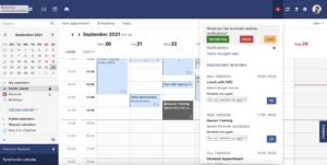 Abbildung 3: OX App Suite liefert einen umfassenden Exchange-Ersatz und kann auch externe Clients zum Beispiel für E-Mail anbinden.