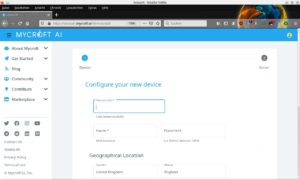 Abbildung 4: Nach der Eingabe des Pairing-Codes ist Ihr Mycroft-System online registriert und verbunden.