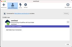 Abbildung 5: Owncloud ist die freie Alternative zu Dropbox und Microsoft OneDrive.