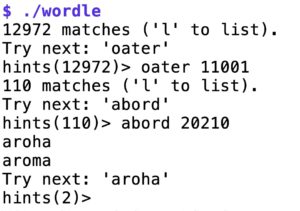 Abbildung 2: &hellip; wobei allerdings ein Go-Programm half.