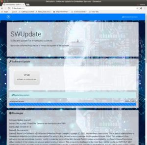 Abbildung 3: Deployment via Webserver bei SWUpdate.