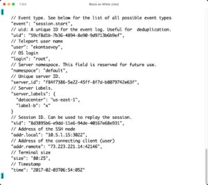 Abbildung 4: In den Logs findet der Administrator hinterher strukturierte Logdateien im JSON-Format, die sich in anderen Systemen gut weiterverarbeiten lassen. Derzeit fehlt aber eine native Integration etwa in Loki oder ELK.