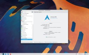 Abbildung 2: Vertraute Umgebung: Das auf Arch Linux basierende Asahi Linux auf dem M1.