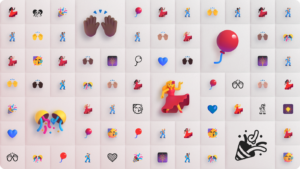 Microsoft hat rund 1500 seiner Emojis unter einer freien Lizenz veröffentlicht.