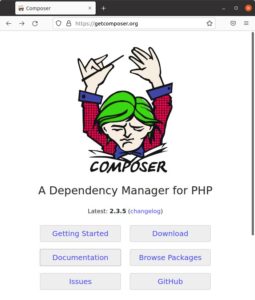 Abbildung 1: Composer verwaltet in PHP geschriebene Bibliotheken, nicht aber PHP-Module.