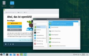 Abbildung 1: Das Modul für den Migrationsassistenten muss man in Open Suse Leap 15.4 erst über die Softwareverwaltung nachinstallieren.