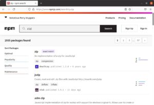 Abbildung 3: In der Vergangenheit kam es manchmal vor, dass Pakete aus dem NPM-Repository plötzlich verschwanden oder nicht mehr funktionierten und so komplette Webanwendungen lahmlegten.