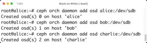 Abbildung 4: In Form von Cephadm leistet Ceph sich eine komplette eigene Automationssuite, die in Ceph 17.2 nochmals neue Features bekommt und mehr Formate für den Export von Daten unterstützt.