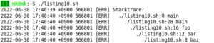 Abbildung 2: Stacktraces mit Einr&uuml;ckung.