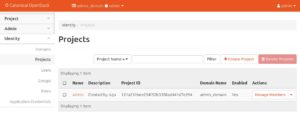Abbildung 3: Die Theming-Möglichkeiten des OpenStack-Dashboards haben die Entwickler sukzessive verbessert. So erstrahlt Horizon auf Ubuntu heute im typischen Canonical-Orange … Quelle: Ubuntu