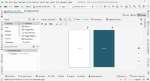 Abbildung 2: Der Layout-Designer ermöglicht die Konstruktion eines Layouts auf grafischem Weg oder per XML.