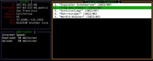 Abbildung 6: Ein drittes Fenster zeigt die neuesten Programmier-Snapshots an.