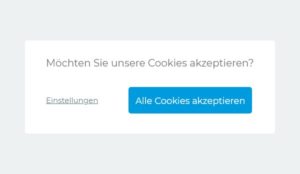 Abbildung 1: Dark Patterns: Der Anbieter l&auml;sst nur eine offensichtliche Antwortm&ouml;glichkeit. Quelle: VZBV