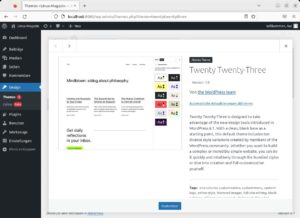 Abbildung 2: WordPress 6.1 verbessert die Barrierefreiheit und unterstützt Fluid Typography.