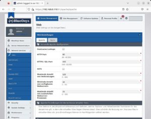 Abbildung 1: BlueOnyx enthält alle Dienste, die Sie für den Aufbau einer typischen Webhosting-Plattform benötigen.