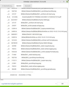 Abbildung 12: Mit Peazip prüfen Sie auch Archive auf ihre Integrität.