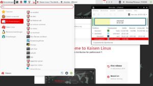 Abbildung 1: Kaisen Linux mit dem Partitionierer GParted und dem Dateiretter Photorec.