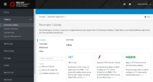 Abbildung 5: OpenShift ist ein komplexes Konstrukt und bietet zusätzlich zur Funktionalität von normalem Kubernetes viele Zusatz-Features. Quelle: Red Hat