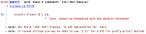 Abbildung 1: Der Rust-Compiler hilft durch zus&auml;tzliche Tipps.