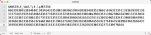 Abbildung 5: Nichts zu holen: Die verschlüsselten Vault-Dateien von Ansible verhindern ein Abfischen von Geheimnissen.