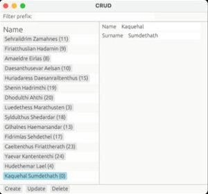 Abbildung 2: Einige der "7 Tasks" in Rust mit der Bibliothek Egui finden Sie auf Github.