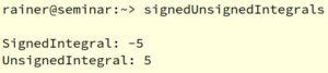 Abbildung 1: Die Concepts »Integral«, »SignedIntegral« und »UnsignedIntegral« im Einsatz.