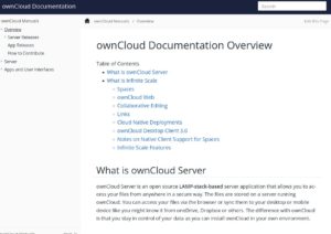 Abbildung 7: Egal ob mit DocbookXML, Asciidoc oder Markdown: Viel wichtiger als die Tools ist das Ergebnis. Es muss klar, verständlich und ansprechend ausfallen. Die Owncloud-Dokumentation setzt dafür auf Antora und Asciidoctor.