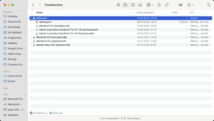Abbildung 5: Sind alle Dienste auf dem Eigenbau-NAS eingerichtet, kann es via Samba oder Netatalk beispielsweise als Ziel für Time-Machine-Backups von MacOS dienen.