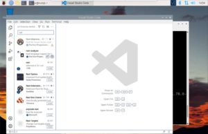 Abbildung 3: Für die Entwicklung von Rust-Programmen auf dem RaspPi empfiehlt sich eine Entwicklungsumgebung wie Visual Studio Code.