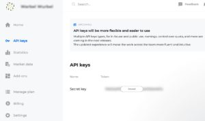 Abbildung 4: Der kostenlose API-Key f&uuml;r Kursdaten auf Twelvedata.com.