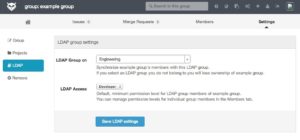 Abbildung 3: Ein zentrales, mit Gitlab gekoppeltes Benutzerverzeichnis erleichtert die Benutzerverwaltung erheblich. Quelle: Gitlab