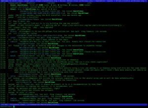 Abbildung 1: IRC, der Klassiker unter den Chat-Systemen, ist merklich in die Jahre gekommen und taugt heute nur noch für grundlegende Aufgaben. Quelle: Gabriel Engel