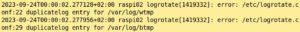 Abbildung 2: Mithilfe von Grep und einem Regex lassen Sie sich gezielt Zeilen ausgeben, die mit dem aktuellen Datum anfangen.