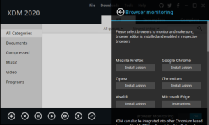 Abbildung 16: Das relativ unscheinbare Programmfenster des Xtreme Download Managers.
