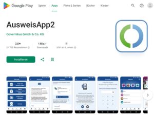 Abbildung 3: Seit vielen Jahren können Bürger die AusweisApp2 nutzen, um mit dem elektronischen Personalausweis nPA diverse (aber wenige) Dienste in Anspruch zu nehmen. Neuerdings klappt das per Open Source.