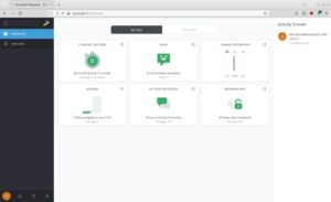 Abbildung 5: Das Dashboard von Zammad haben die Entwickler bewusst einfach gehalten.