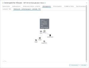 Abbildung 5: Media Pools bieten in SEP Sesam Apollon ein Failover-Feature. Steht ein Pool nicht zur Verfügung, lässt sich ein anderer auswählen. Quelle: SEP