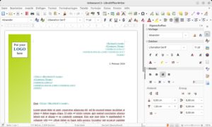 Abbildung 2: LibreOffice Writer kennt jetzt eine Listennummerierung für juristische Texte ("Legal Numbering Style") und erlaubt Formatvorlagen in Kommentaren.