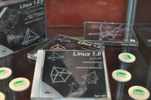 Abbildung 3: S.u.S.E Linux 1.0 kam 1994 schon auf CD.