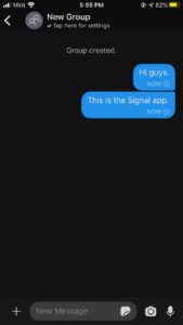 Abbildung 4: Praktisch sämtliche digitalen Dienste der Gegenwart, wie hier Signal, wären ohne Linux im Hintergrund auf den Servern undenkbar. Quelle: Wikipedia / JeremyNguyenGCI